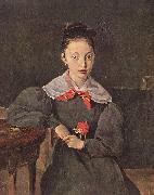 Portrait of Octavie Sennegon, the artist's niece Jean-Baptiste Camille Corot